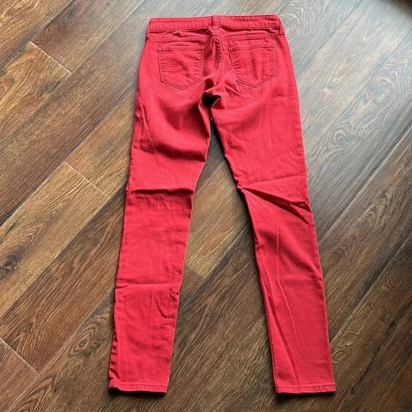 Red Jeans | Arizona Jean Co | Skinny Jeans | Red - Picture 3 of 9
